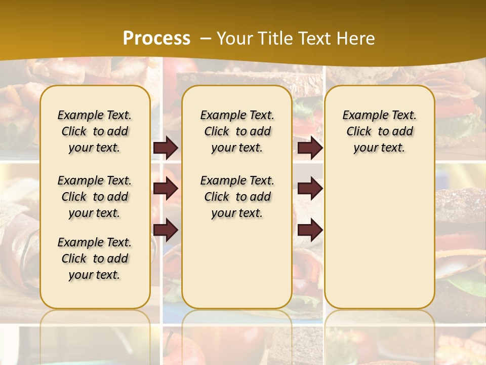 Food Meal Wrap PowerPoint Template