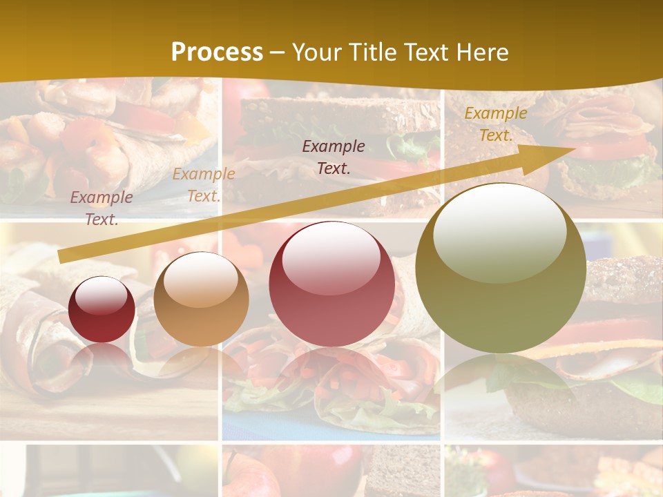 Food Meal Wrap PowerPoint Template