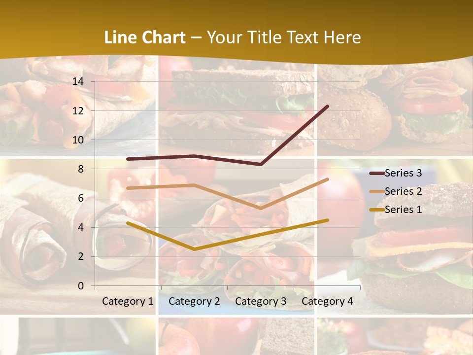 Food Meal Wrap PowerPoint Template
