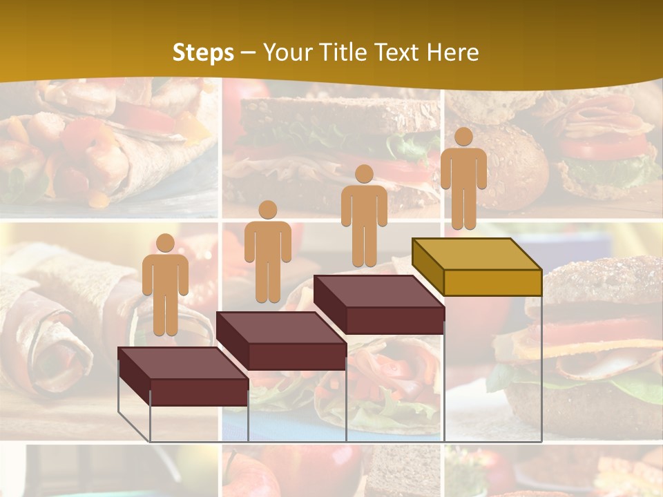 Food Meal Wrap PowerPoint Template