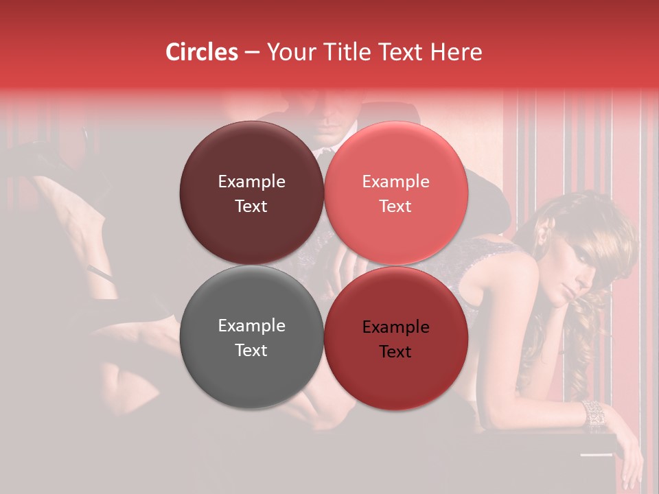 Couple Leisure Style PowerPoint Template