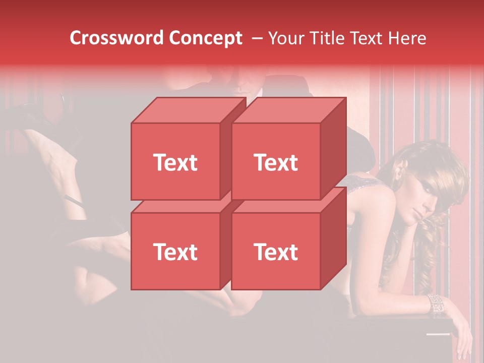 Couple Leisure Style PowerPoint Template