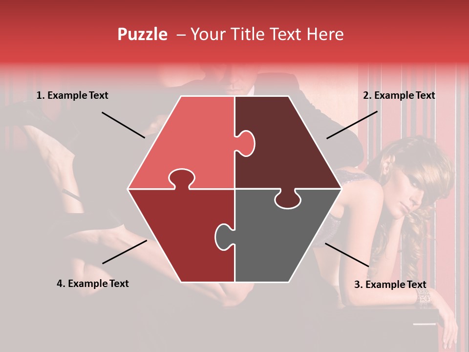 Couple Leisure Style PowerPoint Template