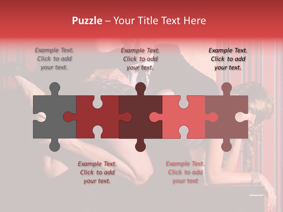 Couple Leisure Style PowerPoint Template