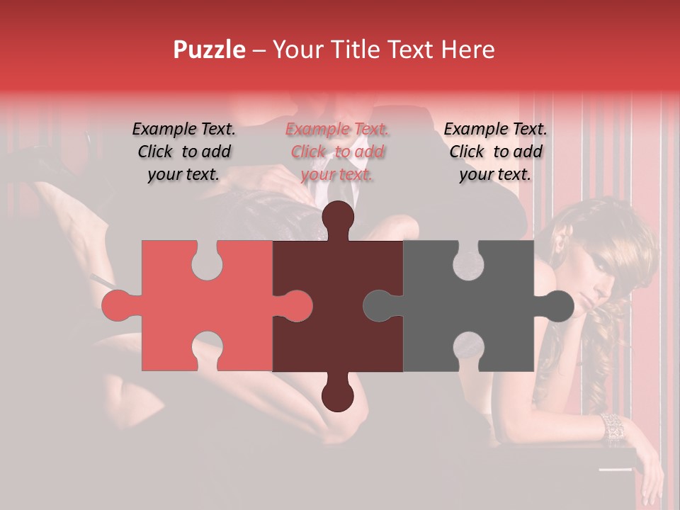 Couple Leisure Style PowerPoint Template
