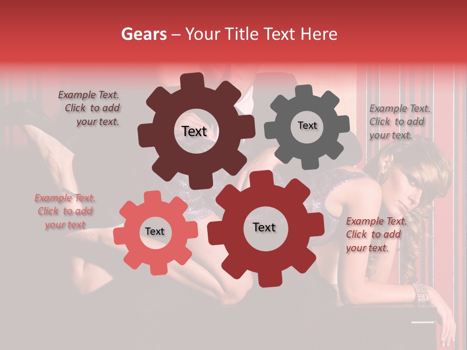 Couple Leisure Style PowerPoint Template