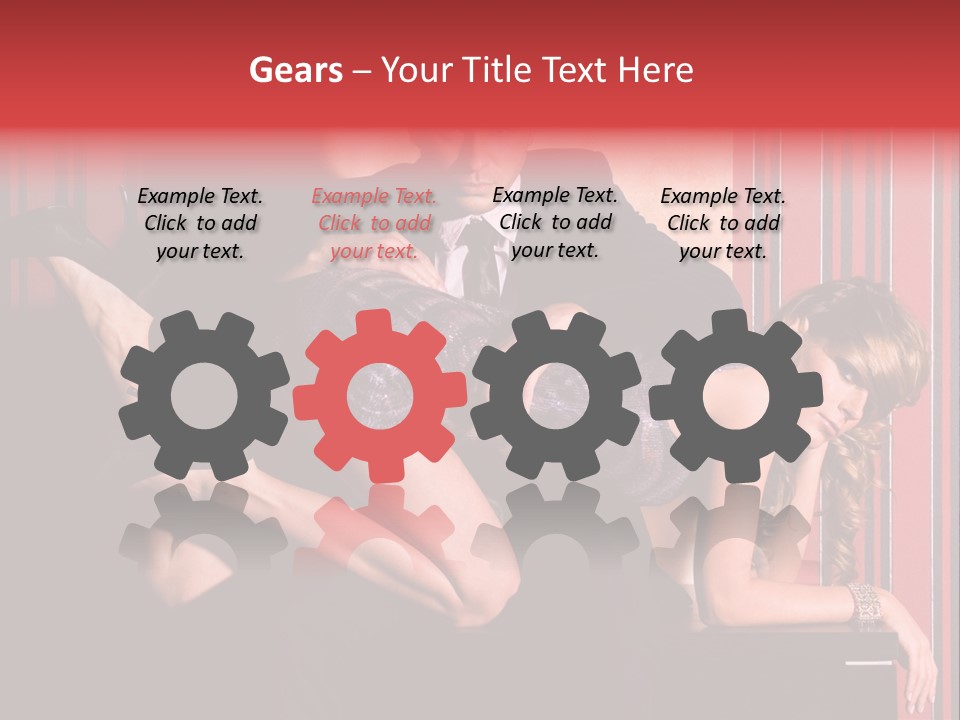 Couple Leisure Style PowerPoint Template