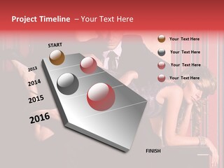 Couple Leisure Style PowerPoint Template