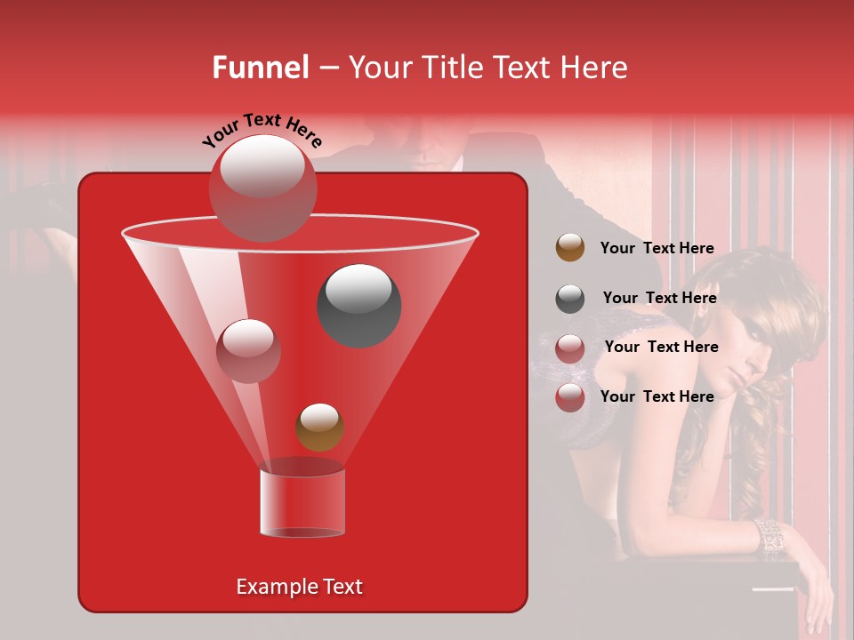 Couple Leisure Style PowerPoint Template