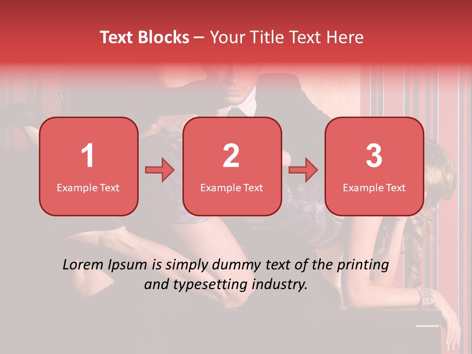 Couple Leisure Style PowerPoint Template