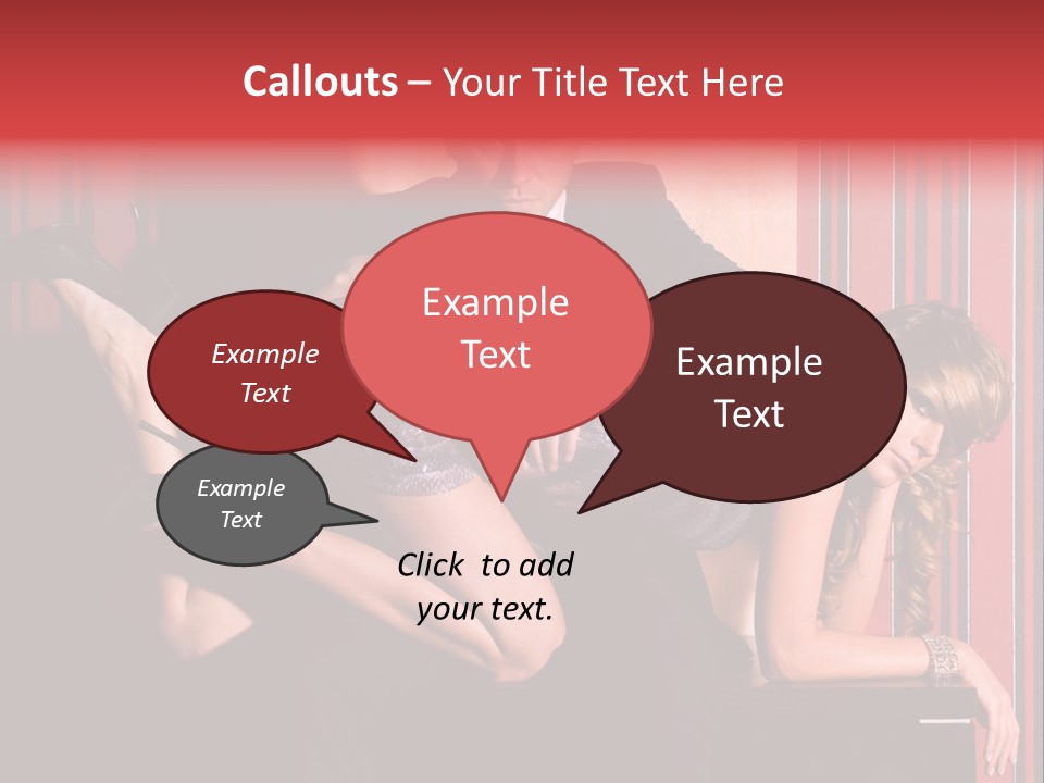 Couple Leisure Style PowerPoint Template