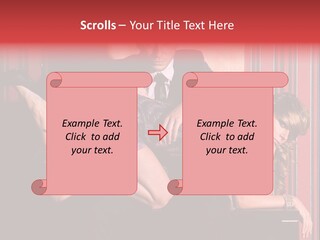 Couple Leisure Style PowerPoint Template