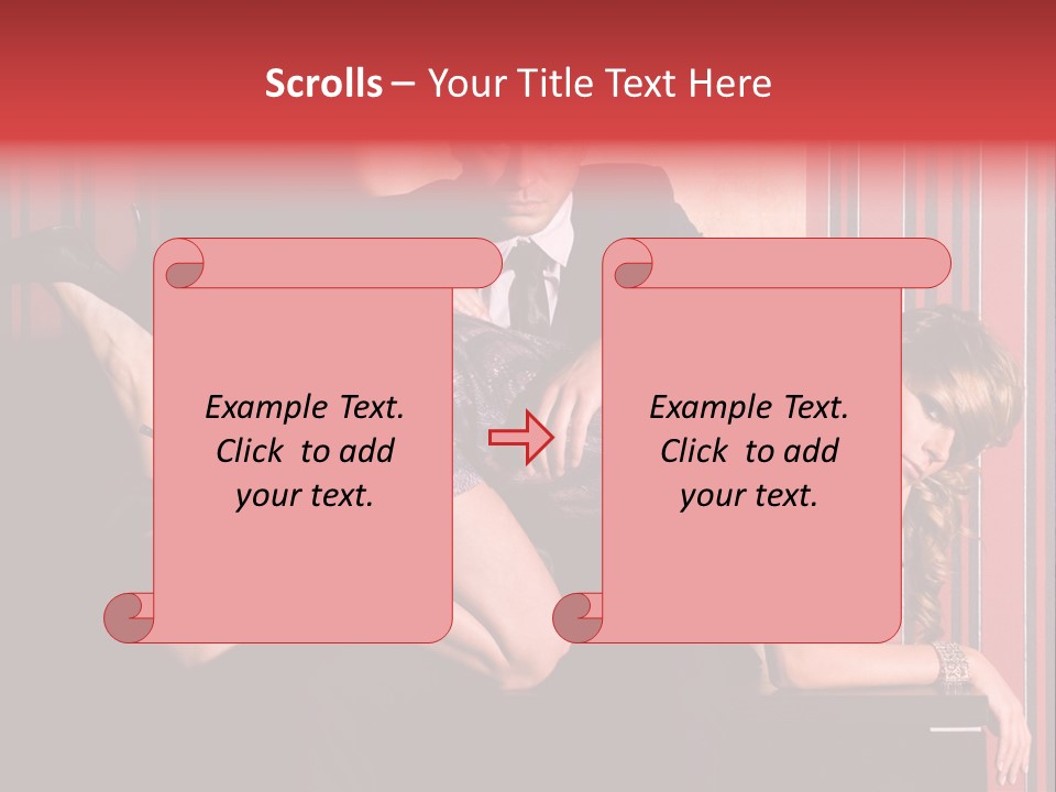 Couple Leisure Style PowerPoint Template