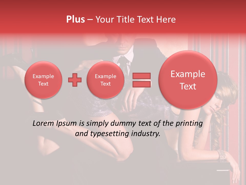 Couple Leisure Style PowerPoint Template