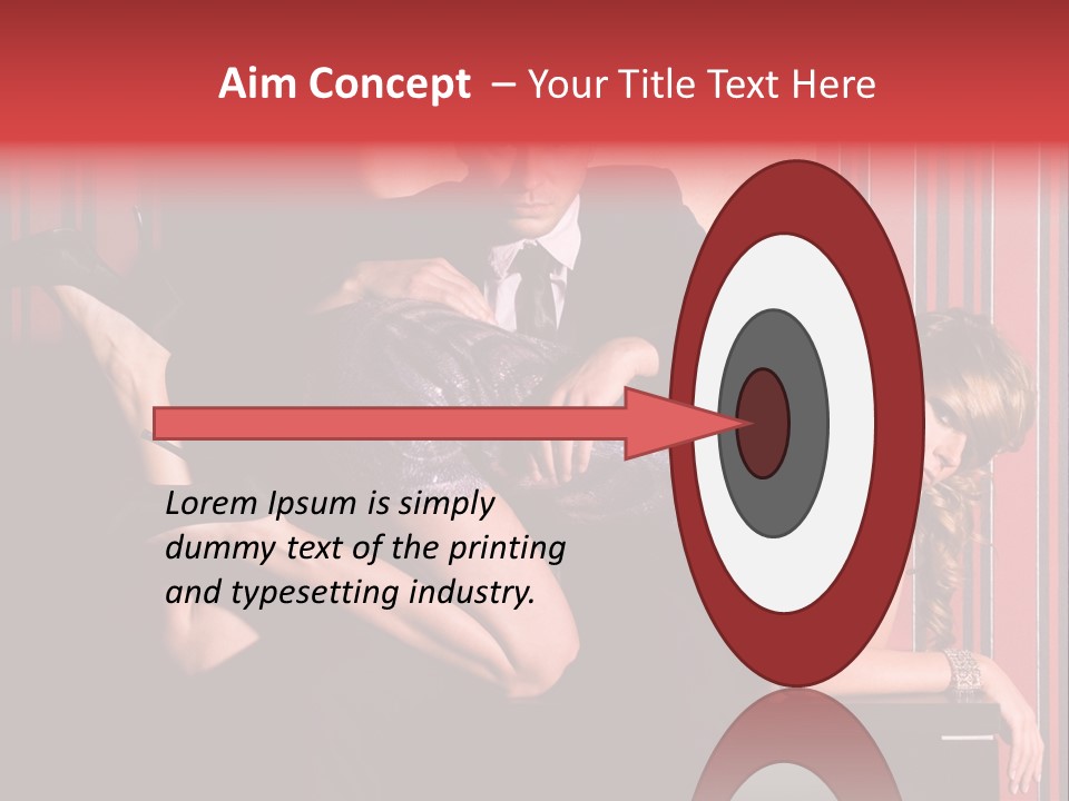 Couple Leisure Style PowerPoint Template