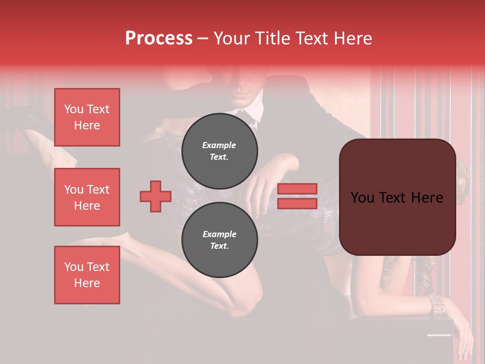 Couple Leisure Style PowerPoint Template