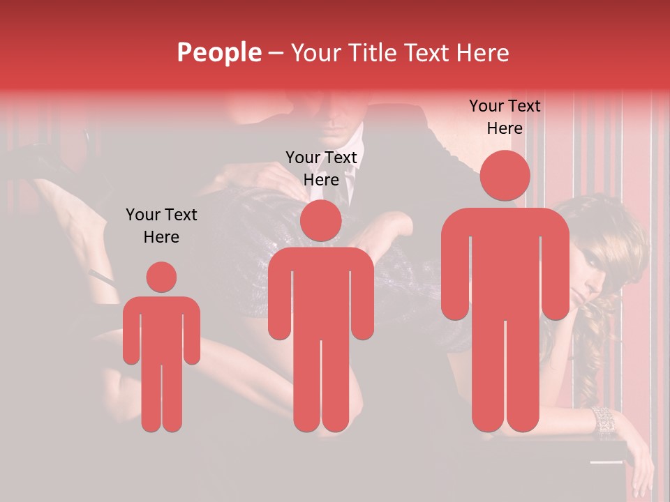 Couple Leisure Style PowerPoint Template