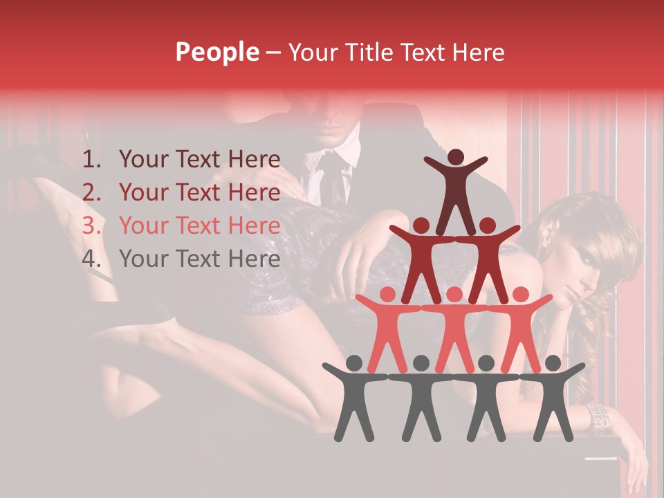 Couple Leisure Style PowerPoint Template