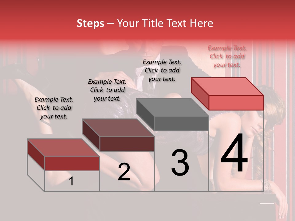 Couple Leisure Style PowerPoint Template