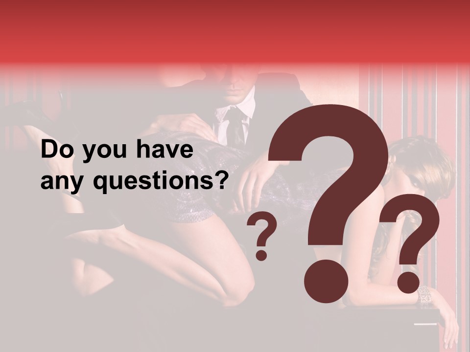 Couple Leisure Style PowerPoint Template