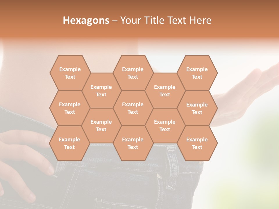 Fit Clothes Figure PowerPoint Template