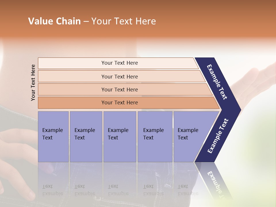 Fit Clothes Figure PowerPoint Template