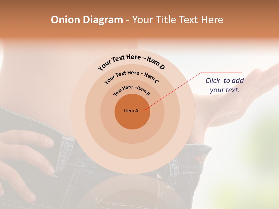 Fit Clothes Figure PowerPoint Template