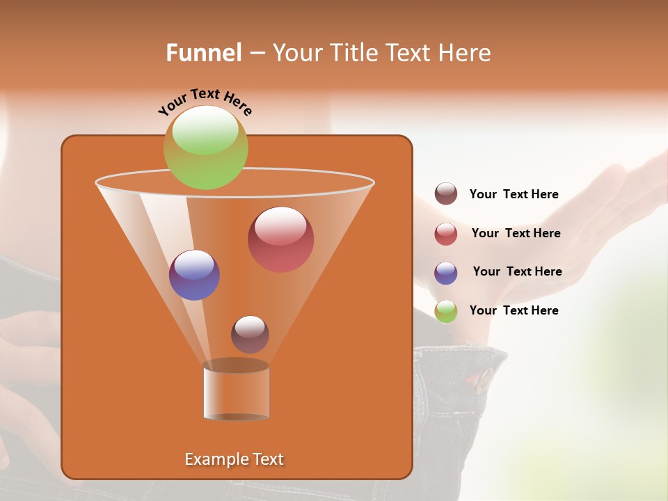 Fit Clothes Figure PowerPoint Template