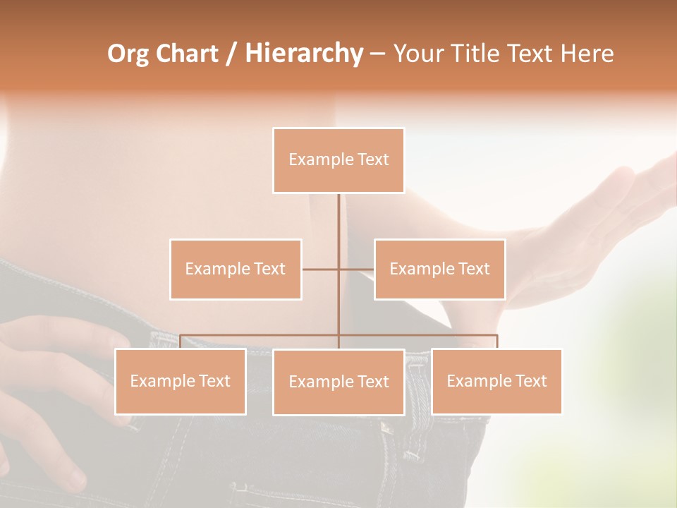 Fit Clothes Figure PowerPoint Template