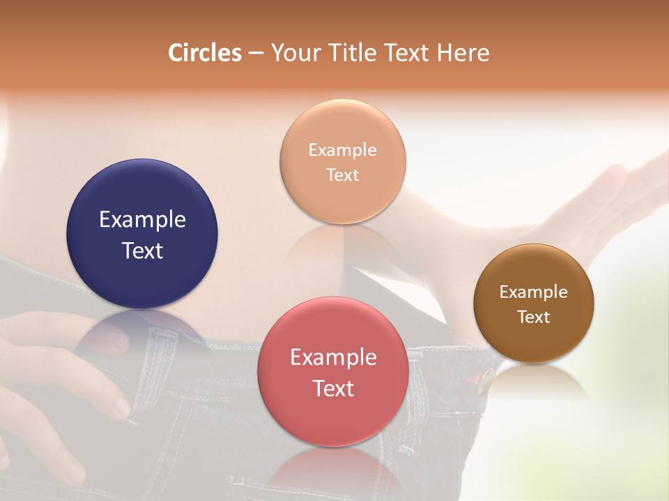 Fit Clothes Figure PowerPoint Template