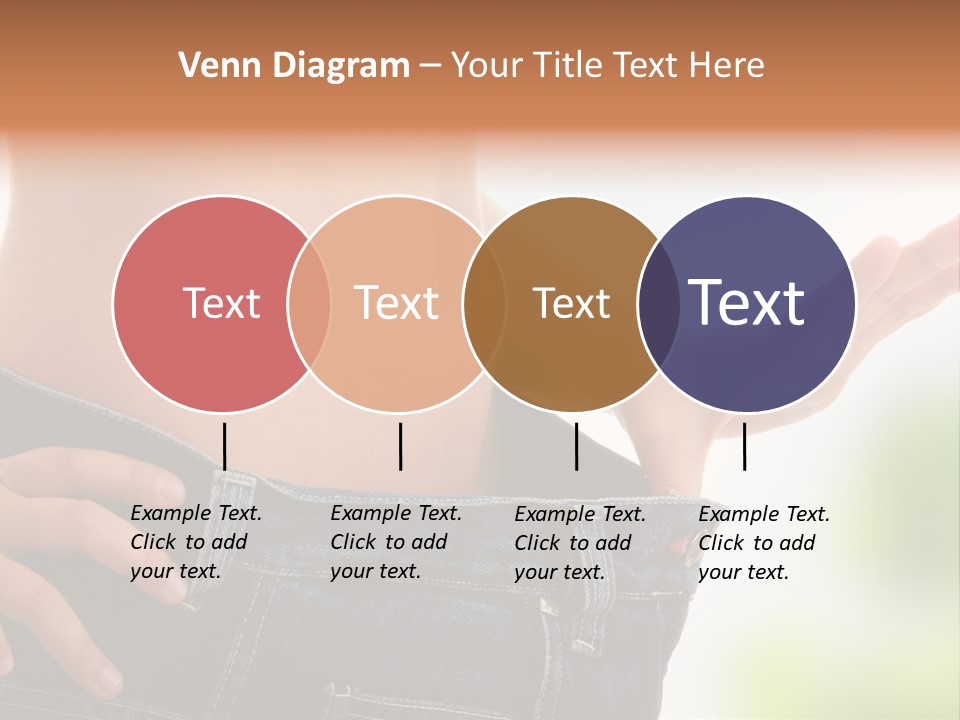 Fit Clothes Figure PowerPoint Template