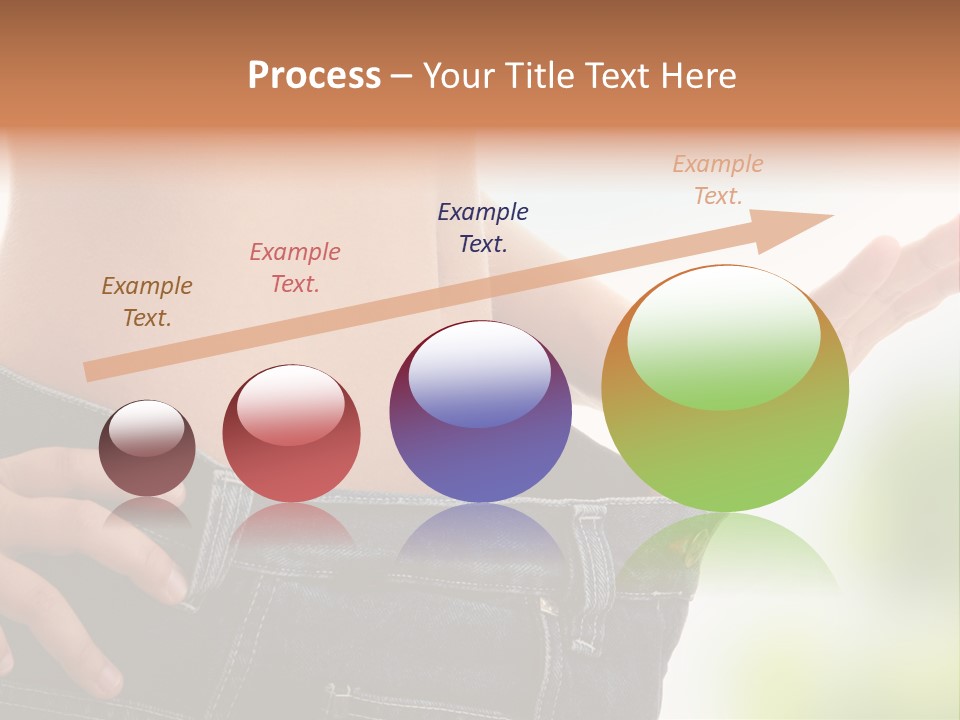 Fit Clothes Figure PowerPoint Template