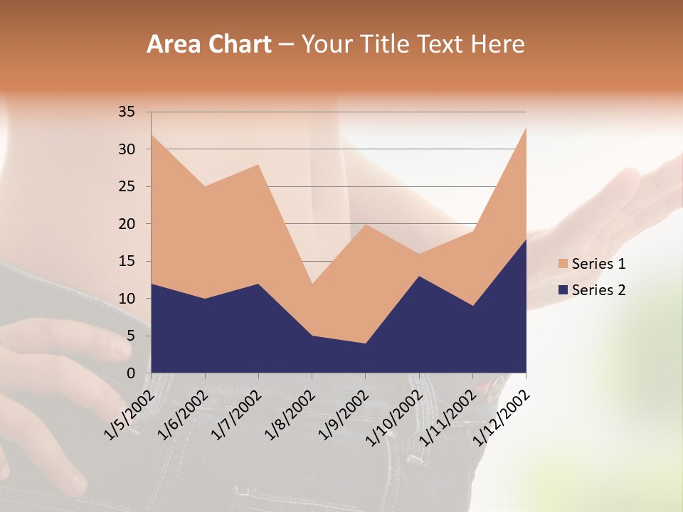 Fit Clothes Figure PowerPoint Template