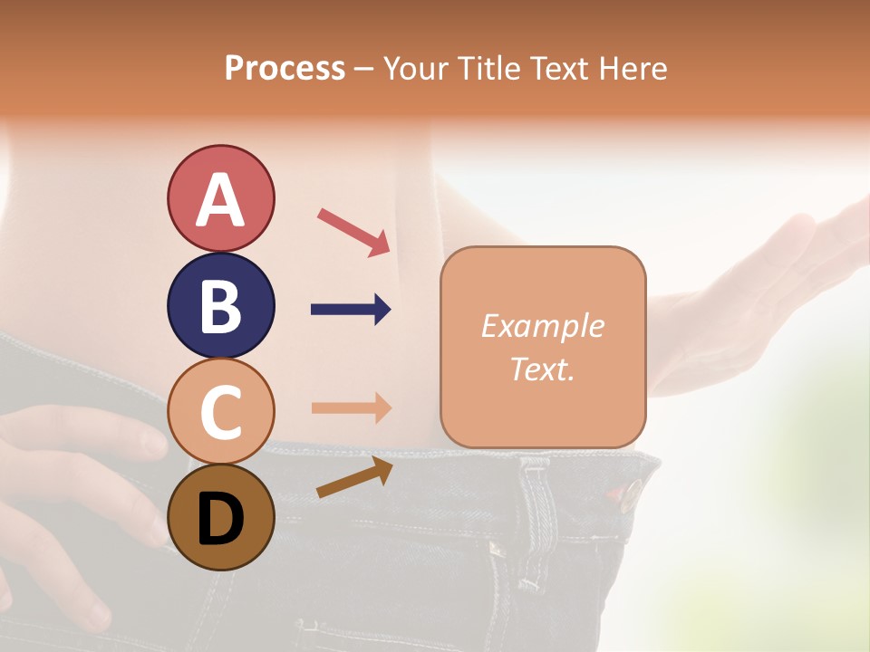 Fit Clothes Figure PowerPoint Template