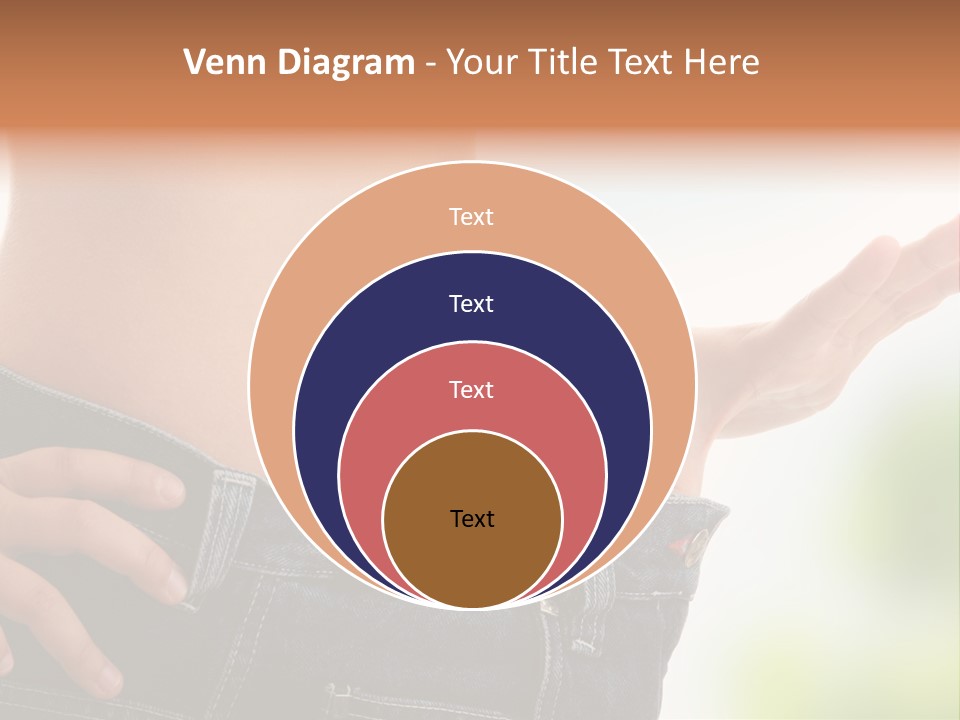 Fit Clothes Figure PowerPoint Template