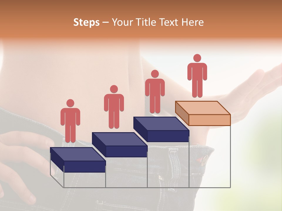 Fit Clothes Figure PowerPoint Template