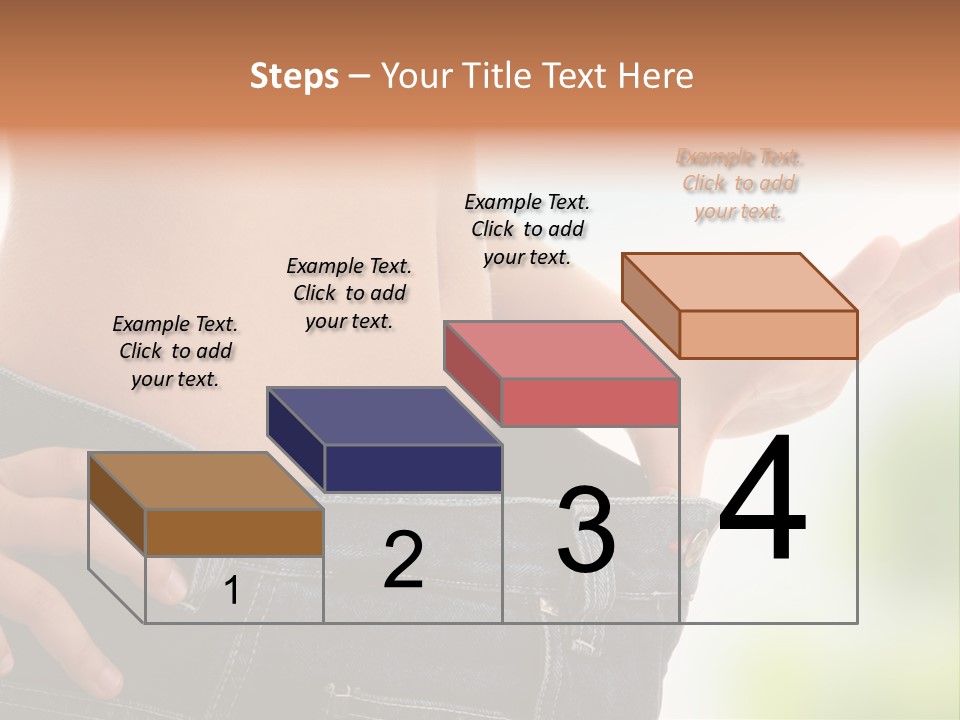 Fit Clothes Figure PowerPoint Template
