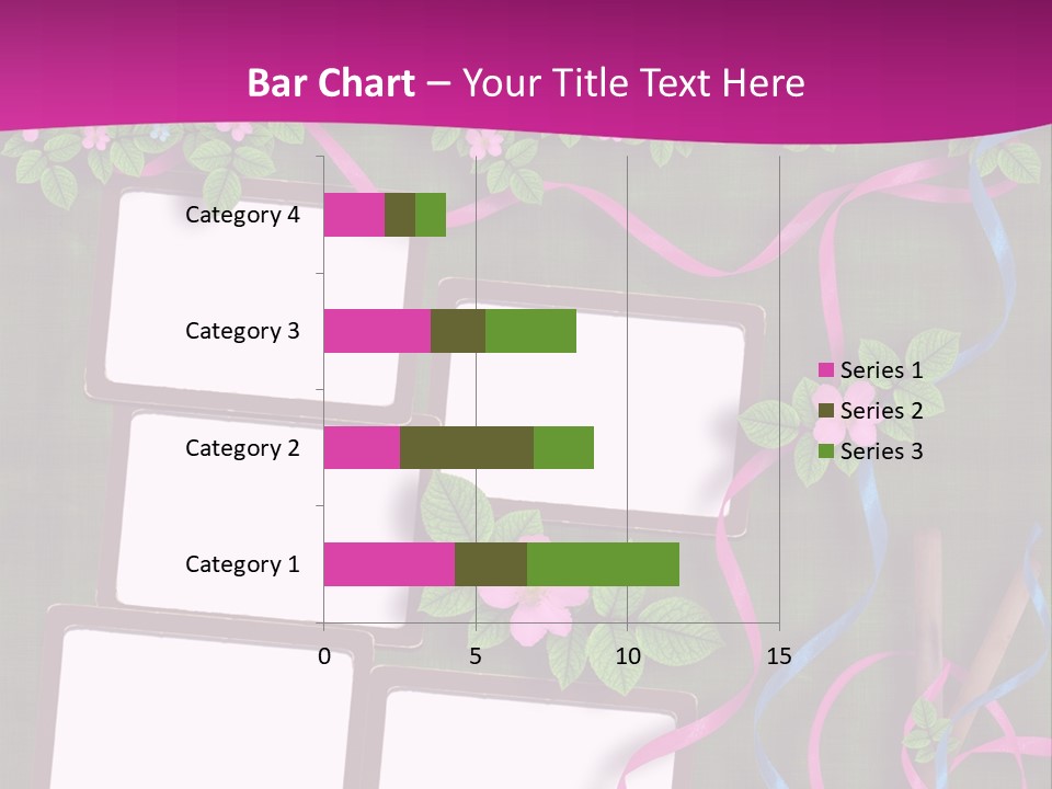 Frame Invitation Texture PowerPoint Template