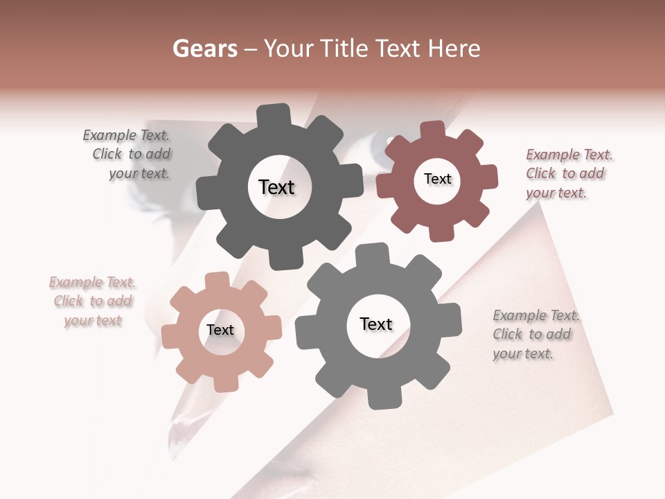 Cosmetics Teeth White PowerPoint Template