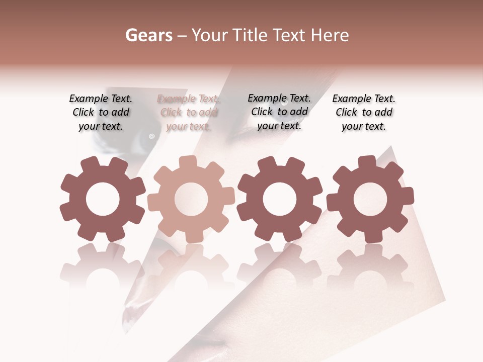 Cosmetics Teeth White PowerPoint Template