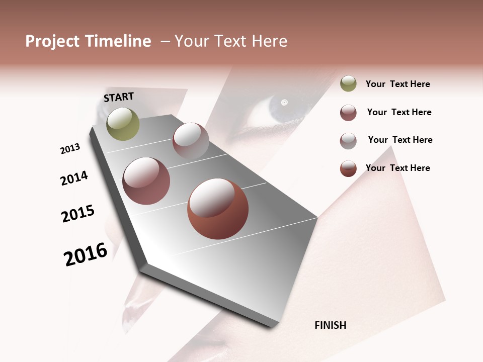 Cosmetics Teeth White PowerPoint Template
