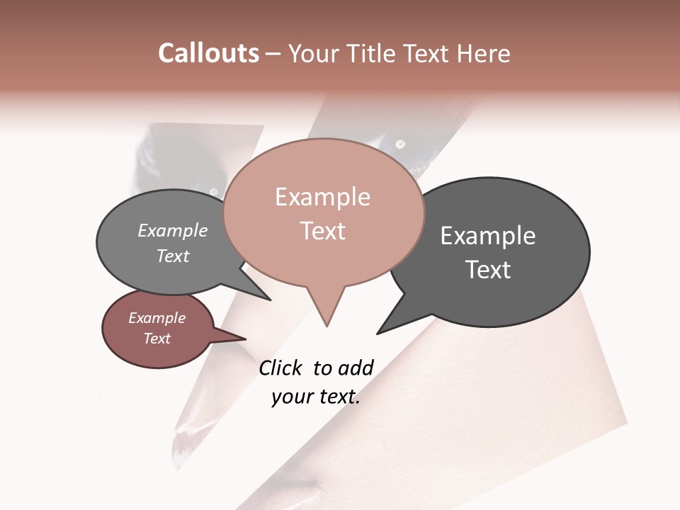 Cosmetics Teeth White PowerPoint Template