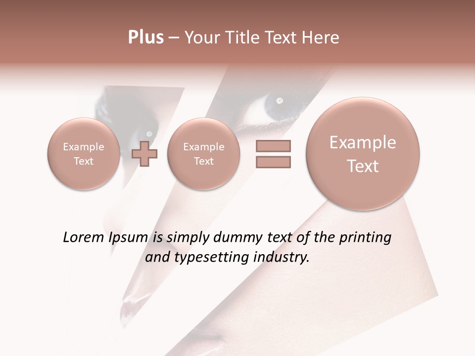 Cosmetics Teeth White PowerPoint Template