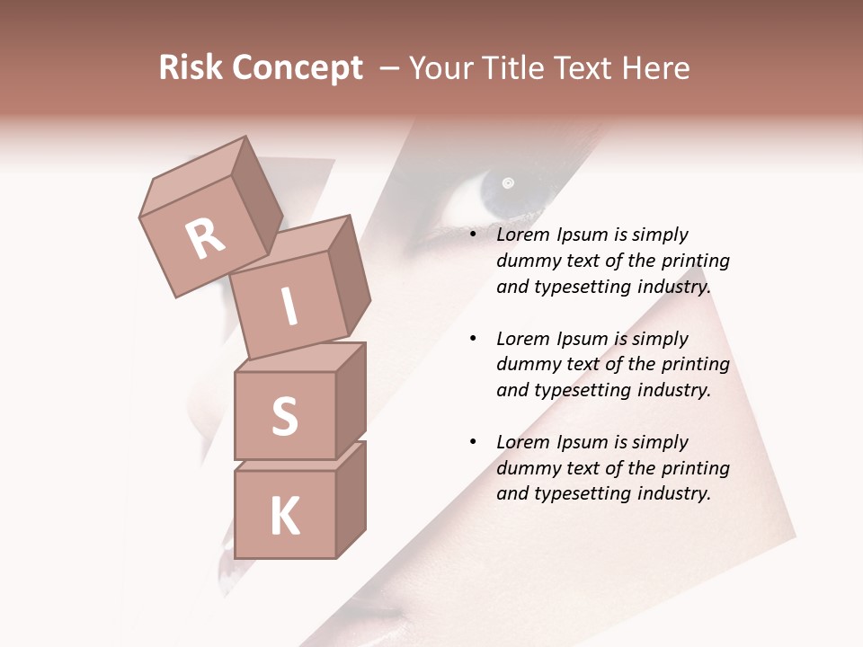 Cosmetics Teeth White PowerPoint Template