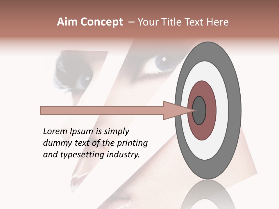 Cosmetics Teeth White PowerPoint Template