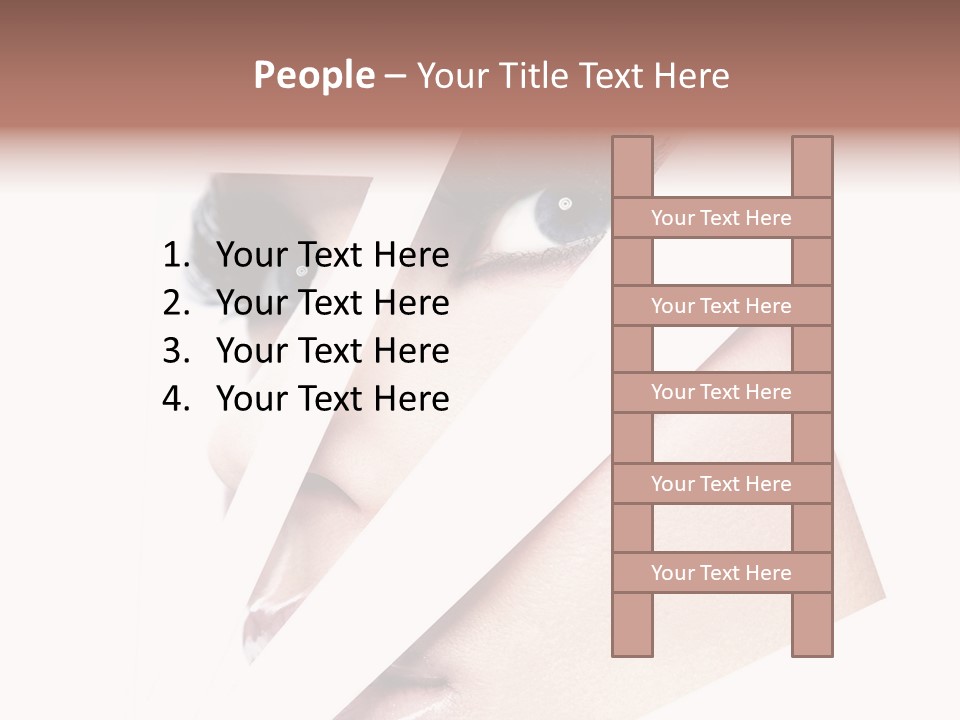 Cosmetics Teeth White PowerPoint Template