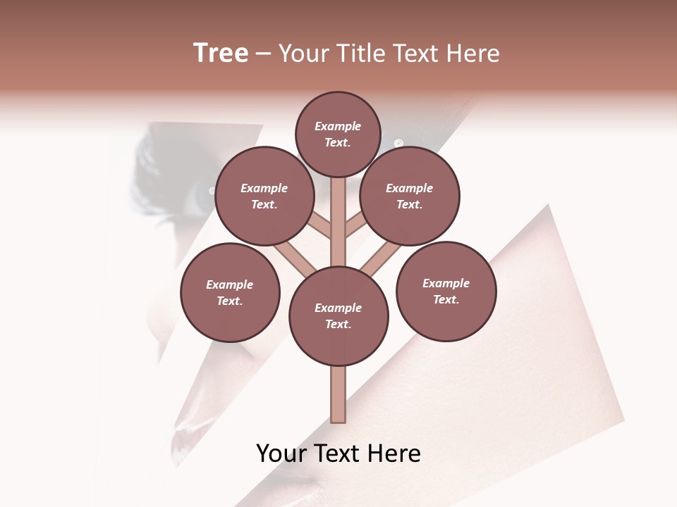 Cosmetics Teeth White PowerPoint Template