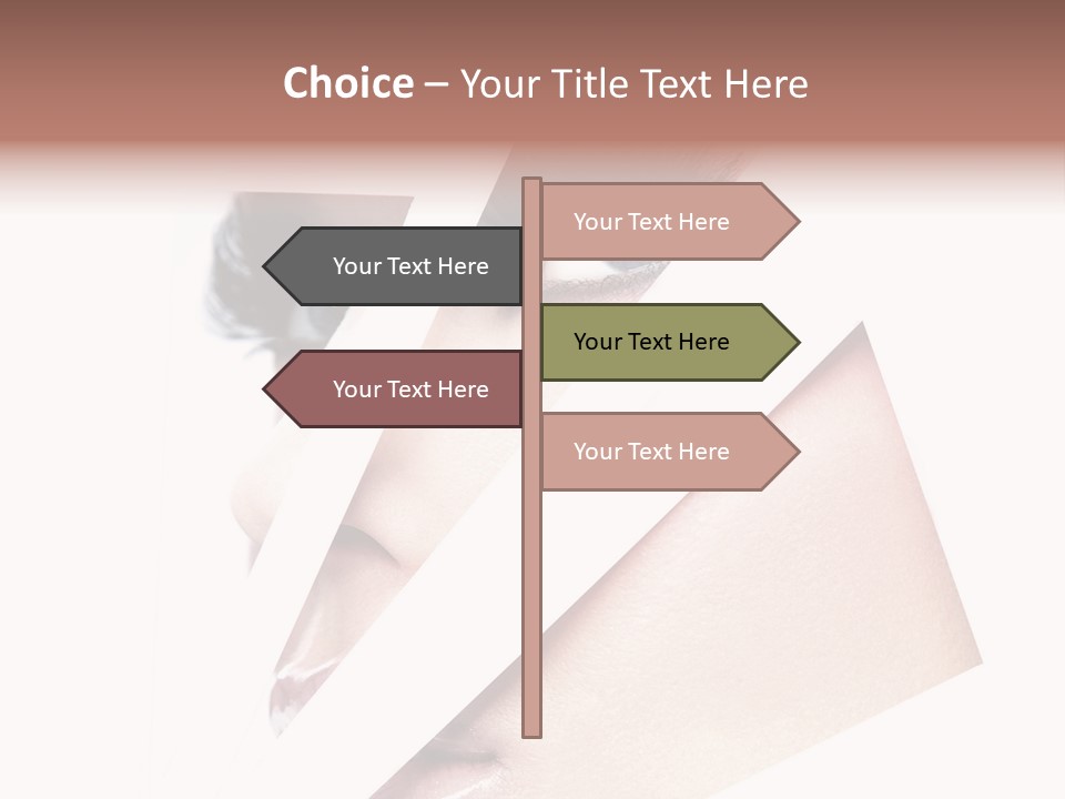 Cosmetics Teeth White PowerPoint Template