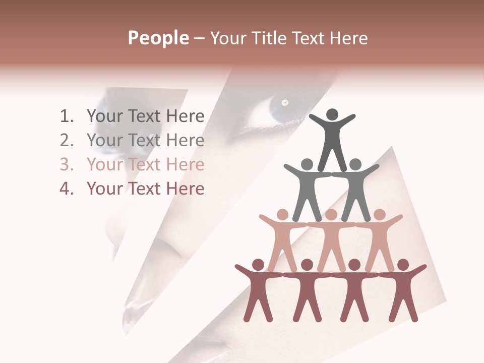 Cosmetics Teeth White PowerPoint Template