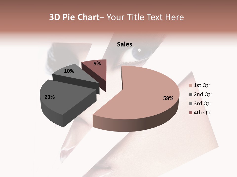 Cosmetics Teeth White PowerPoint Template